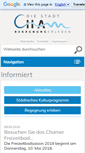 Mobile Screenshot of cham.de
